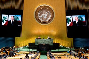 El presidente del Líbano, Michel