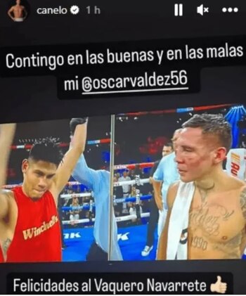 EL mensaje que Canelo Álvarez