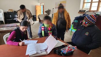 Fiscalía recupera restos de cuatro