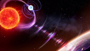 Solo una ráfaga de radio