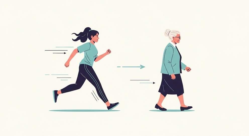 ¿Por qué caminar se vuelve más lento con el paso de los años? Un estudio encontró pistas ¿Por qué caminar se vuelve más lento con el paso de los años? Un estudio encontró pistas