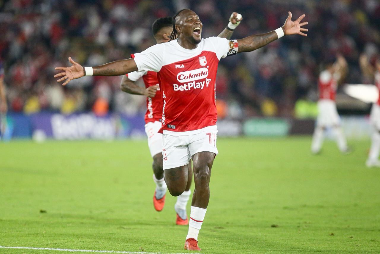 Hugo Rodallega llegó a seis goles en el semestre tras el triplete contra Fortaleza - crédito Colprensa