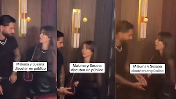 El cantante fue grabado mientras