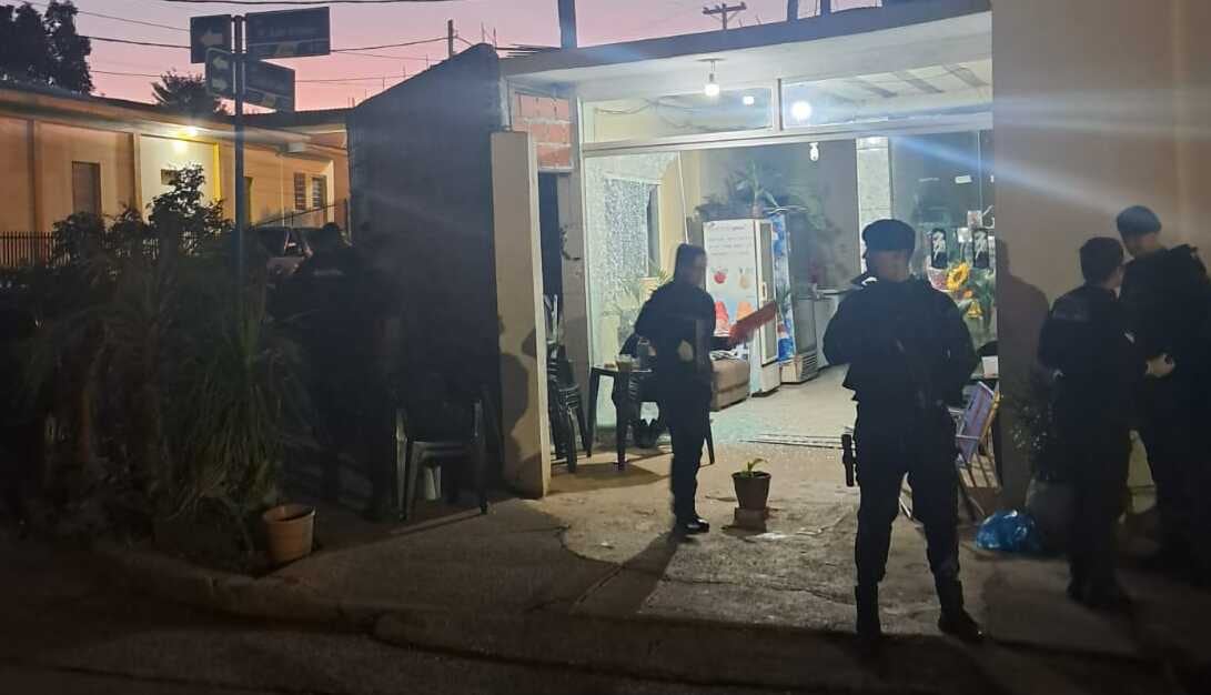 El bar donde acribillaron al comerciante brasileño