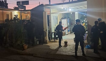 El bar donde acribillaron al comerciante brasileño