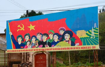 08/11/2018 Mural situado en la provincia de Ha Giang, norte de Vietnam.
POLITICA ASIA VIETNAM INTERNACIONAL ASIA
DANIEL DOHLUS / ZUMA PRESS / CONTACTOPHOTO