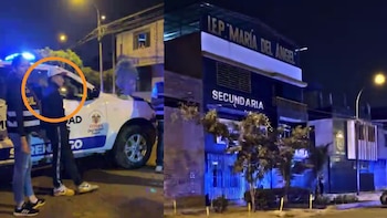 Un menor es captado prendiendo