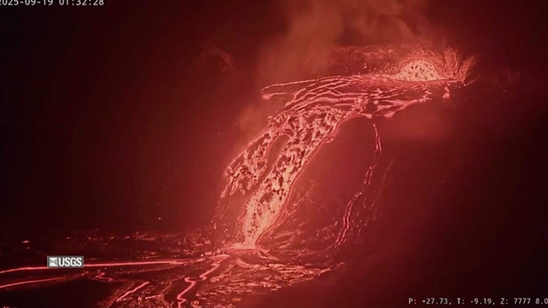 Es la 37ma vez que el Kilauea ha expulsado lava desde diciembre pasado, cuando comenzó la erupción actual.