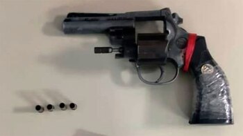 El arma que le secuestraron