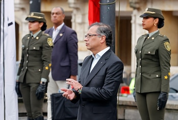 El presidente Gustavo Petro fue