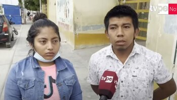 Padres del menor en UCI