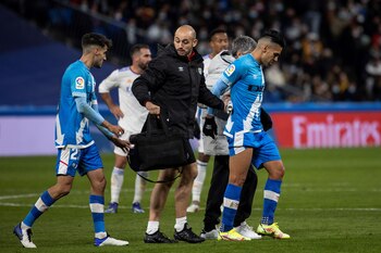El delantero colombiano del Rayo
