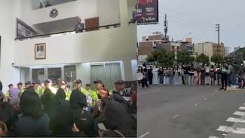 Protesta en la PUCP escaló a bloqueo de la avenida Universitaria e ingreso al rectorado por nueva escala de pensiones 2027