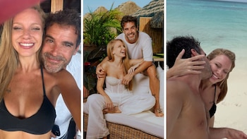 Las fotos de la exclusiva luna de miel de Nicolás Cabré y Rocío Pardo: playas de ensueño y bungalows en el Caribe
