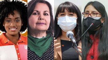 Politikerinnen äußern sich zur Verabschiedung