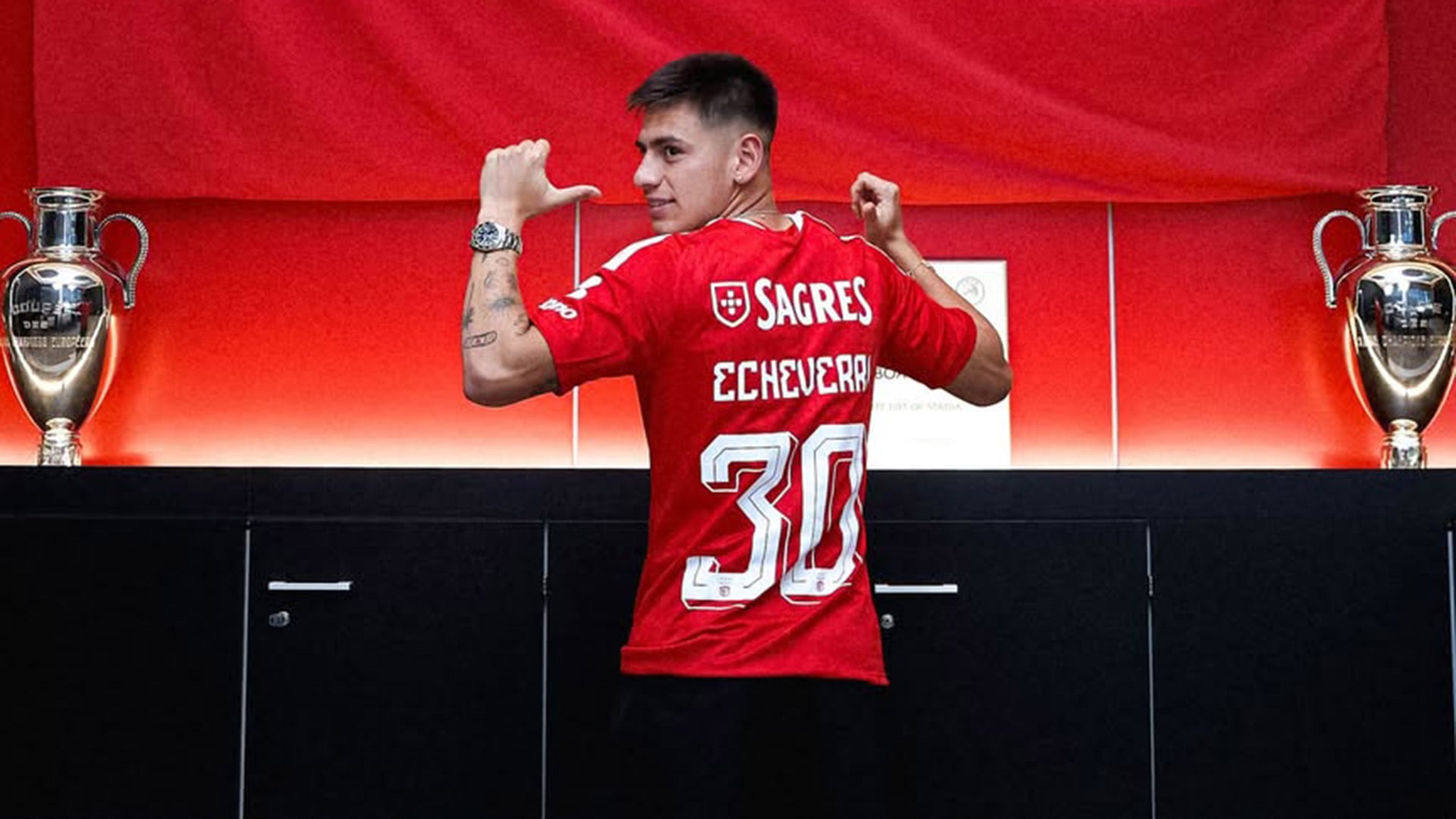 El Diablito Echeverri usará la camiseta con el número 30