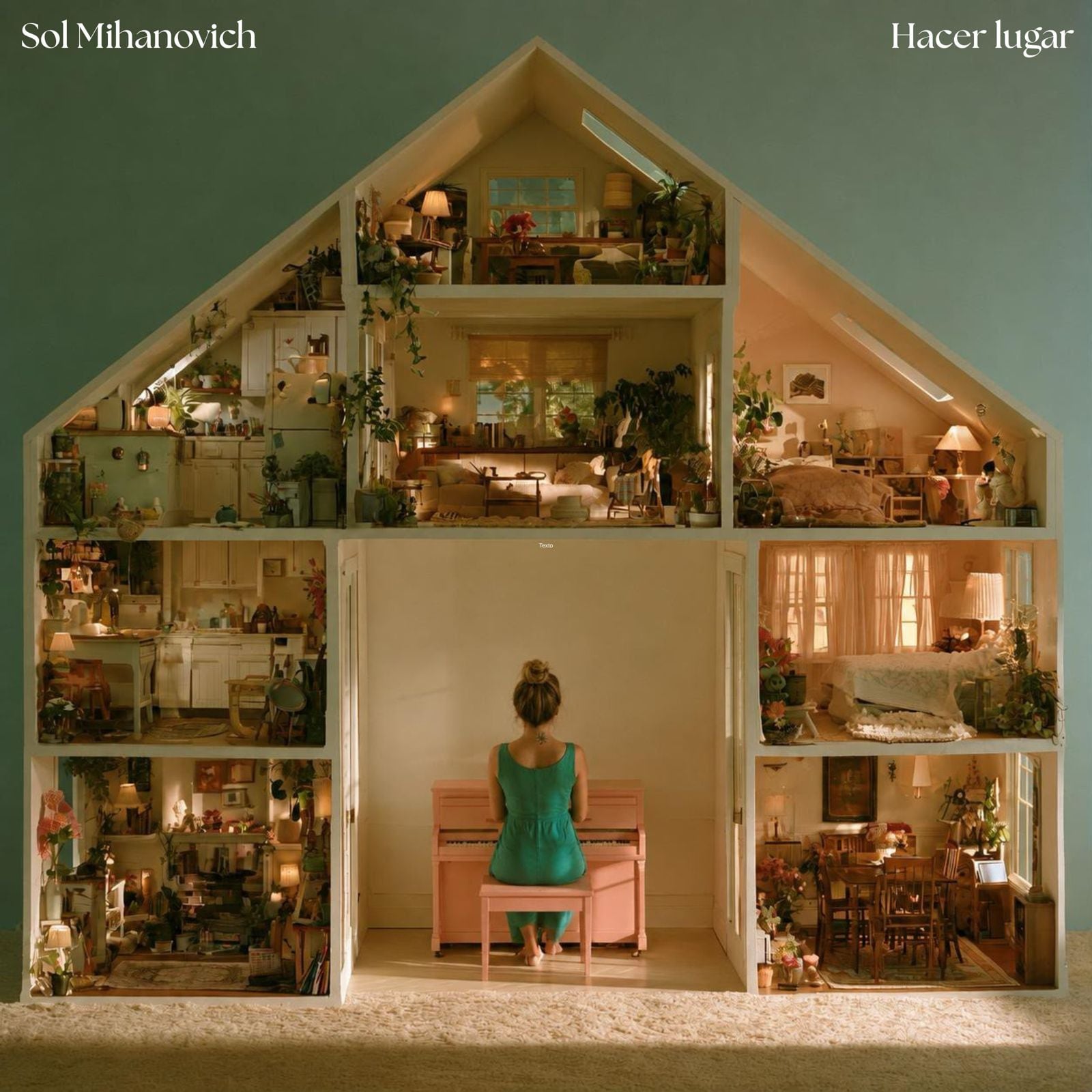 La portada de Hacer lugar, el quinto álbum de Sol Mihanovich (Crédito: @mrspepita)
