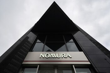 A sign for The Nomura