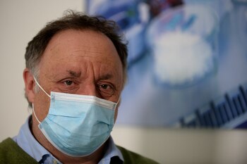 El virólogo Van Ranst. REUTERS/Johanna