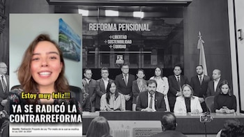 Jerome Sanabria celebró la radicación de la contrarreforma pensional que recoge sus propuestas de ‘No Con Mi Ahorro’: “Muy feliz”