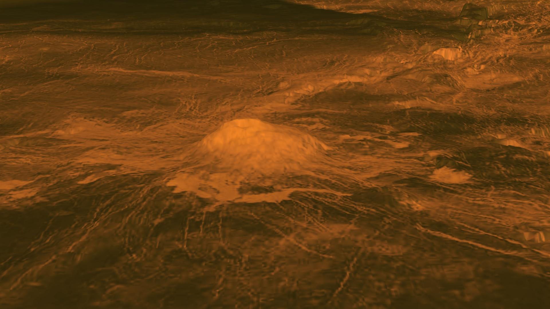 Los modelos anteriores sobre los rifts de Venus usaban simulaciones en dos dimensiones y no podían distinguir con precisión un rift activo de uno extinto. (NASA)