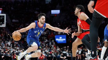 El episodio surrealista que vivió Facundo Campazzo con el público en la victoria de Denver Nuggets ante Portland Trail Blazers en la NBA