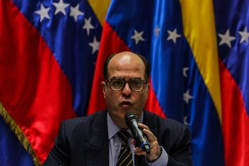 En la imagen, Julio Borges,