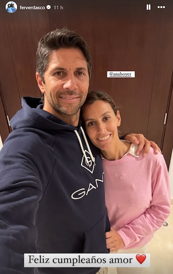 Fernando Verdasco y Ana Boyer.