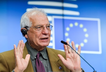 Josep Borrell, jefe de la diplomacia europea (Reuters)