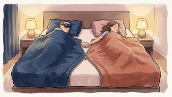 Por qué dormir separados no siempre se traduce en una crisis de pareja, según la ciencia