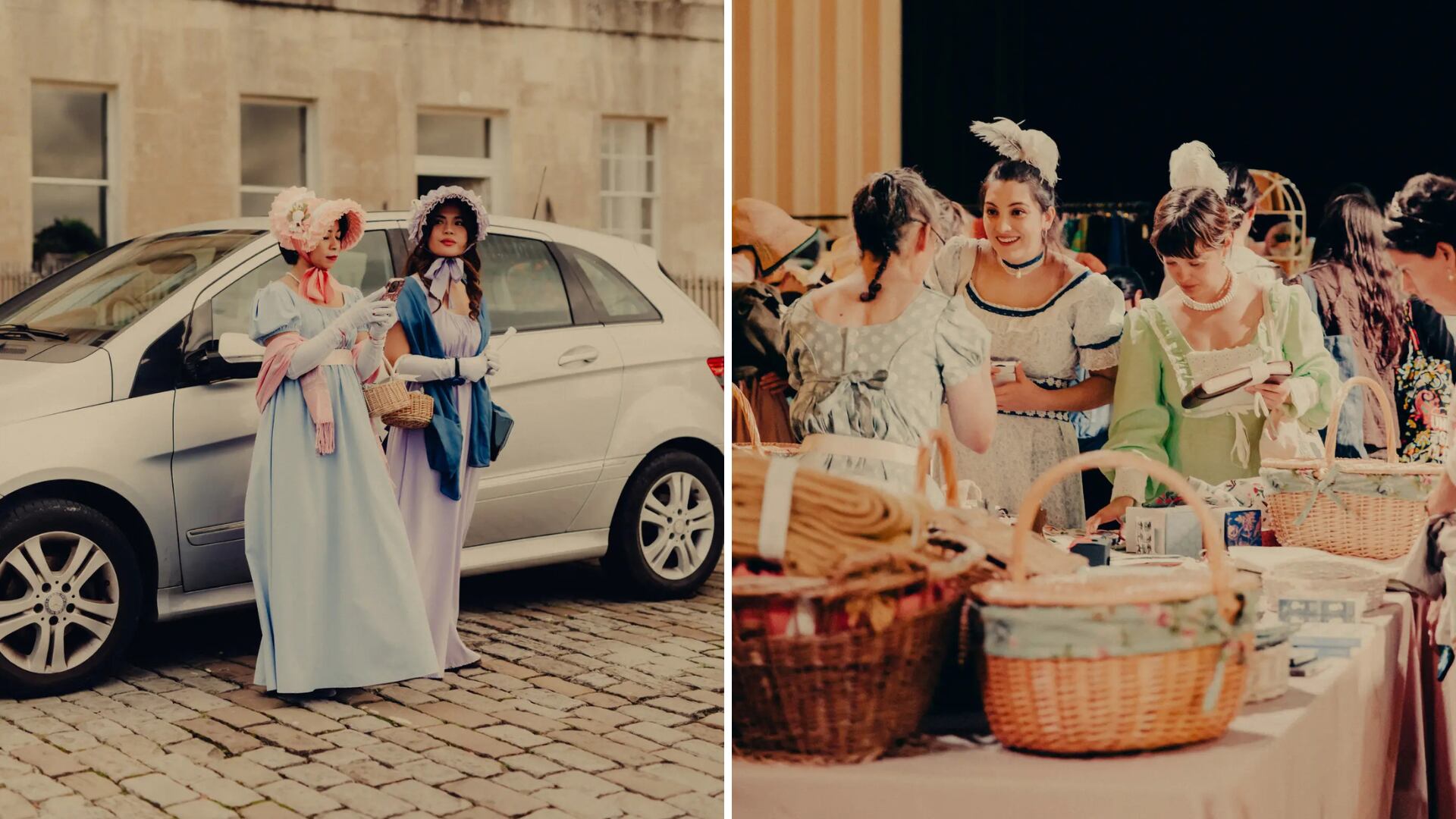 Los fans de Austen han acudido en masa a Bath durante todo el año para celebrar su 250 cumpleaños (Crédito: Caroline Gutman / The New York Times)