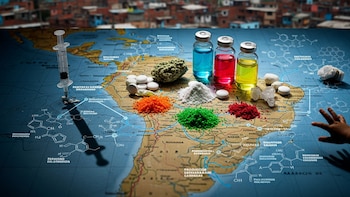 El avance de las drogas sintéticas en la región: mezclas impredecibles y un desafío sanitario creciente