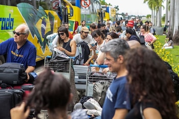 Pasajeros del vuelo UX045 de