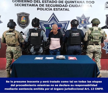 Detenido en Quintana Roo