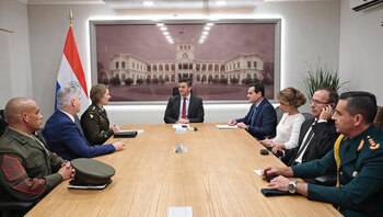 El presidente de Paraguay se reunió con la comandante del Comando Sur de los Estados Unidos
