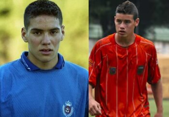 Falcao - James Rodríguez