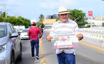 Pepín muestra uno de los