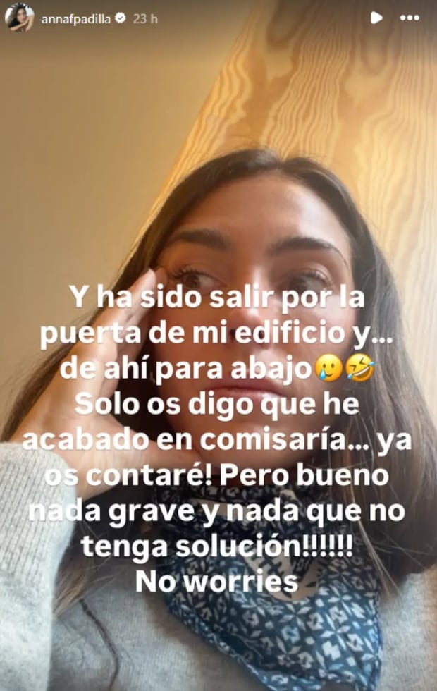 Anna en una imagen de sus redes sociales. (Instagram @ANNAFPADILLA )