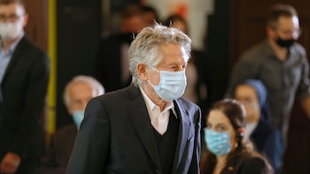 Roman Polanski llega a un