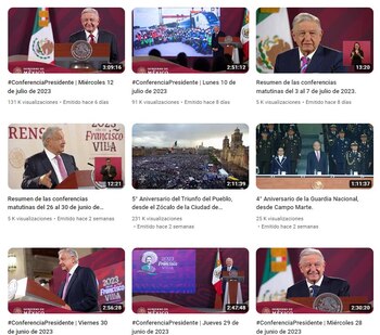 Las mañaneras del 3, 4