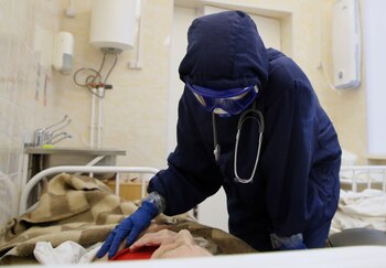 Hospital en Vologda, Rusia. REUTERS/Anton