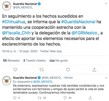 La Guardia Nacional también prometió