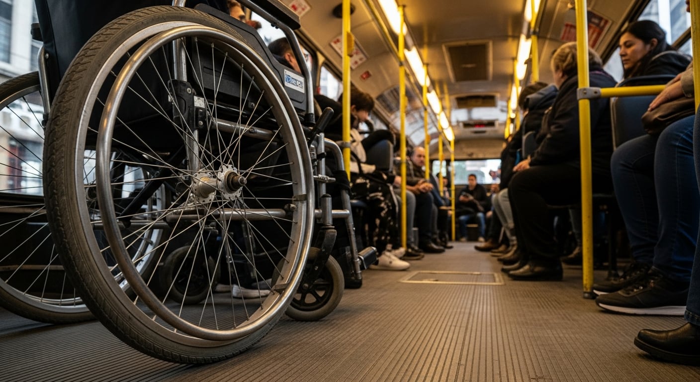 Quienes tengan el CUD podrán gestionar el beneficio para viajar 100% gratis en colectivos con la SUBE. (Imagen Ilustrativa Infobae)