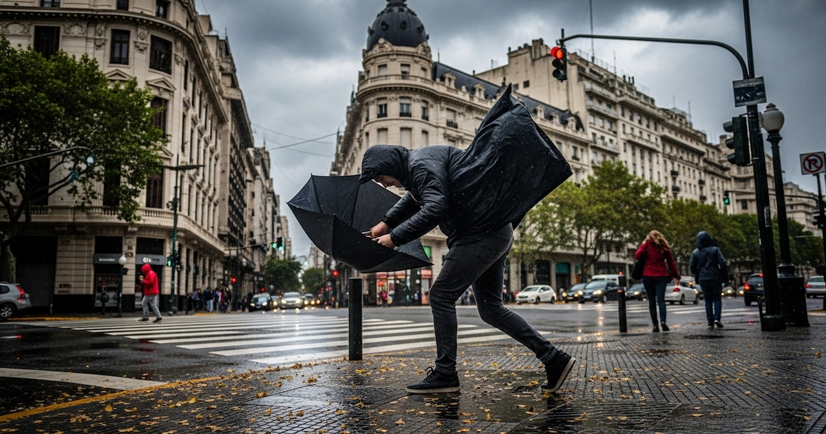 ALERTA METEOROLÓGICA: Vientos intensos azotan Buenos Aires y otras provincias
