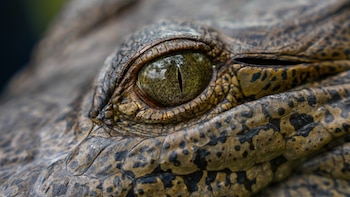 En Panamá los cocodrilos se acercan cada vez más a las zonas donde hay actividad pesquera