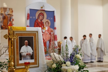 Un retrato del Papa Francisco