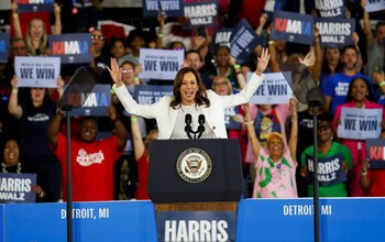 Kamala Harris (REUTERS/Rebecca Cook)