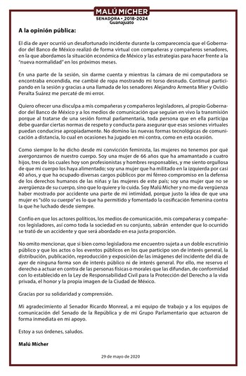 (Foto: Twitter @MaluMicher)