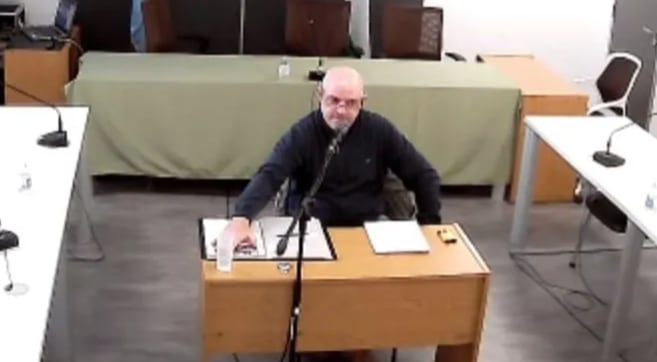 Néstor Gustavo Luna quien el año pasado fue condenado a la pena de 6 años y 8 meses de prisión efectiva