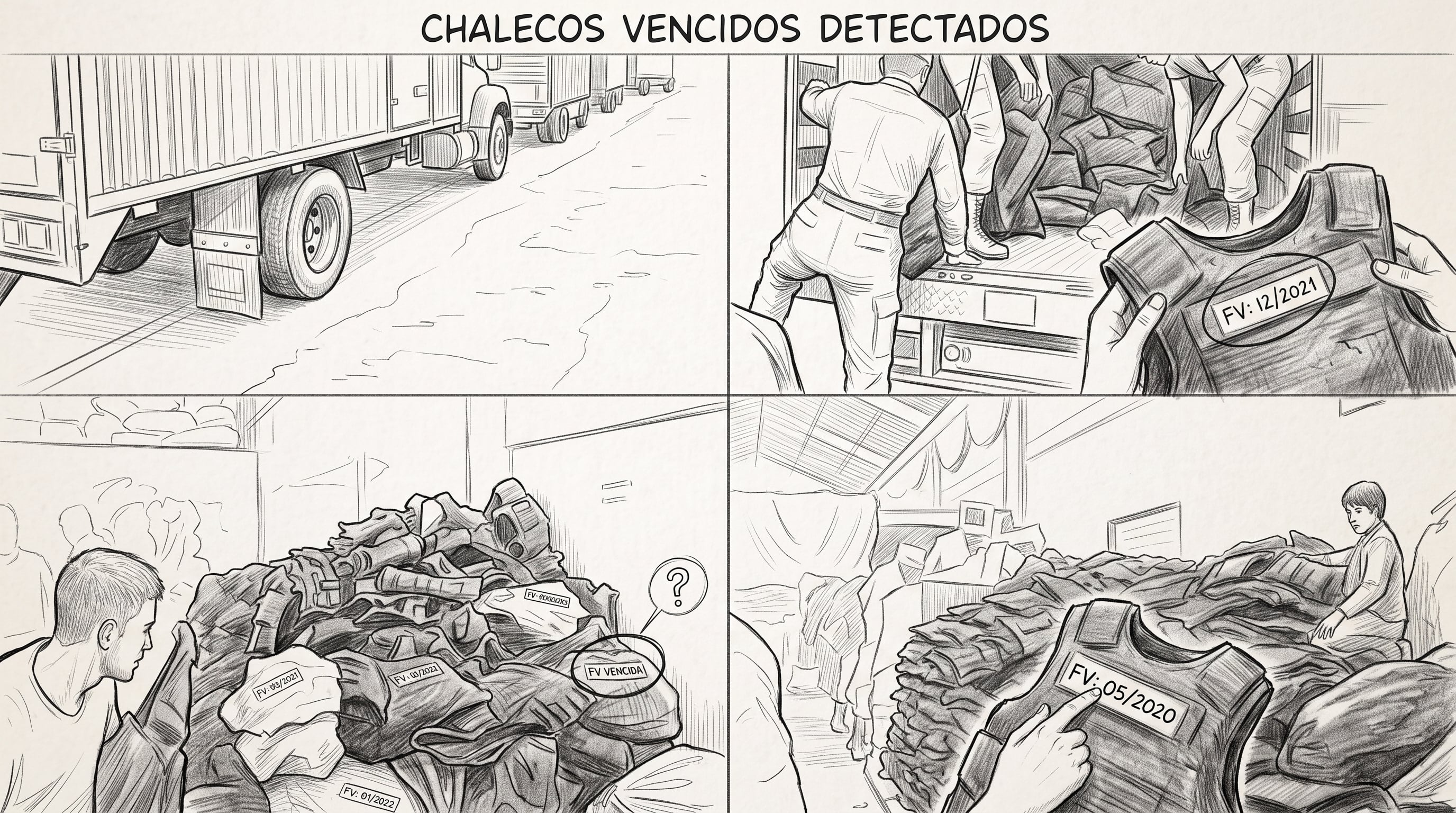 En la justicia tramitan causas por el robo de chalecos antibalas en depósitos policiales (Imagen Ilustrativa Infobae)